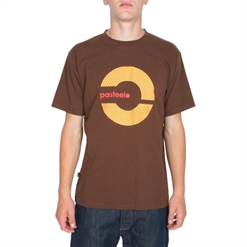 Pasteelo T-shirt Grooves s/s Coffee